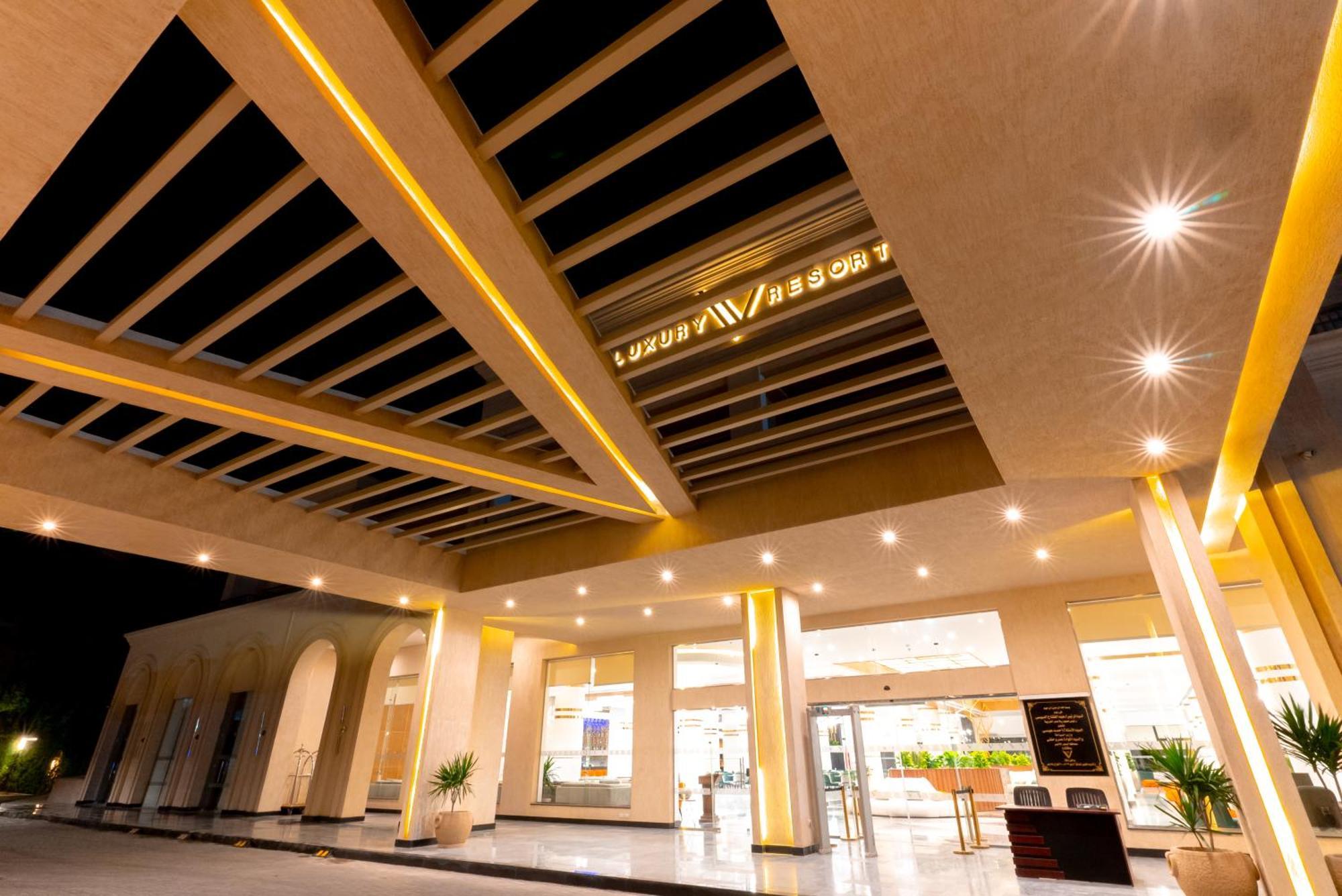 The V Luxury Resort Sahl Hasheesh Hurghada Bagian luar foto Lobby
