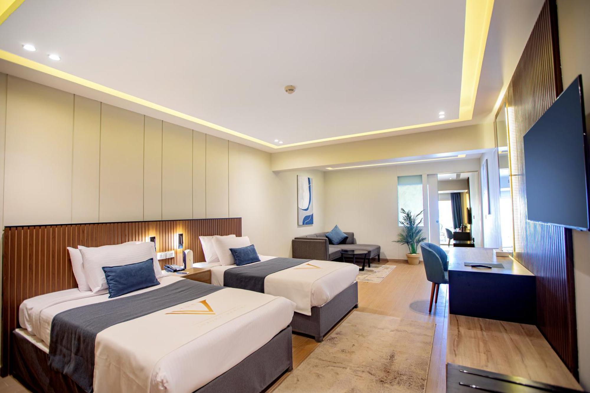 The V Luxury Resort Sahl Hasheesh Hurghada Bagian luar foto Deluxe Room