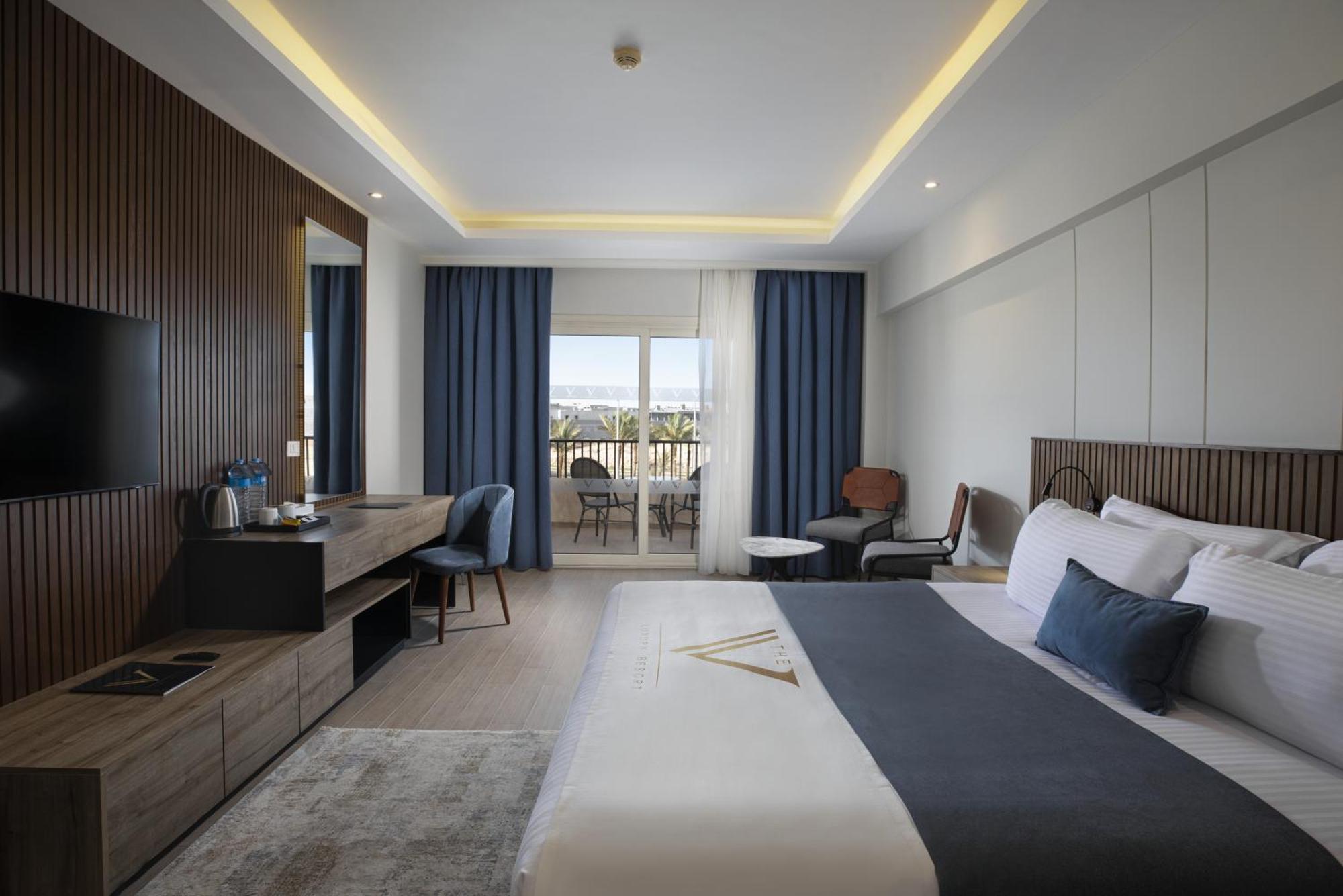 The V Luxury Resort Sahl Hasheesh Hurghada Bagian luar foto